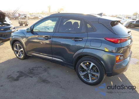 2021 Hyundai Kona Limited из США, поврежденный, VIN KM8K3CA54MU750605